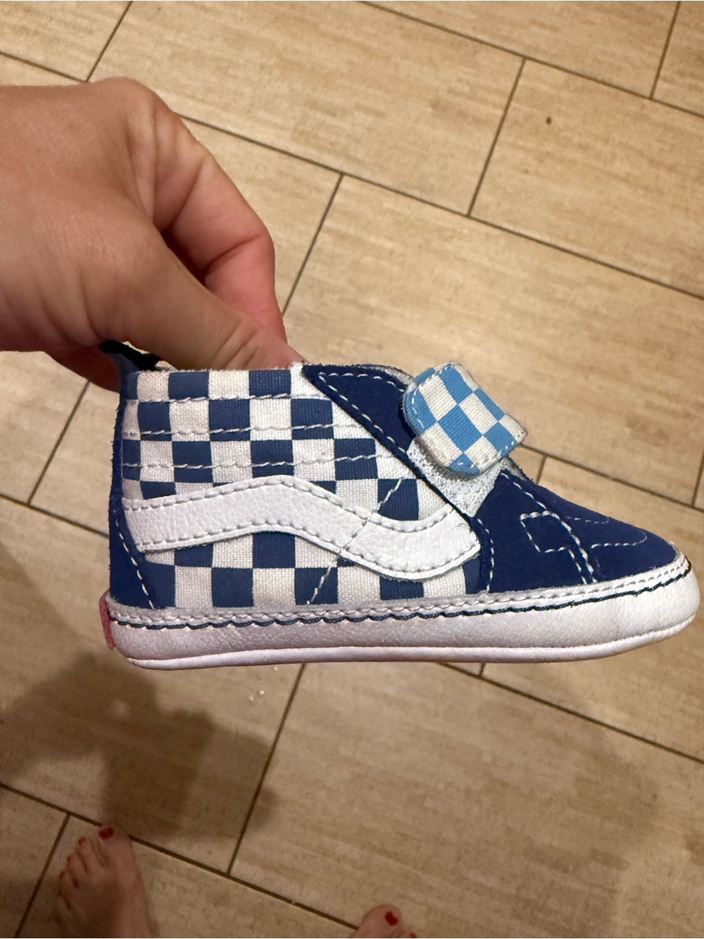 Vans checkered shoes for beginning walkers! 1 year olds. Brand new